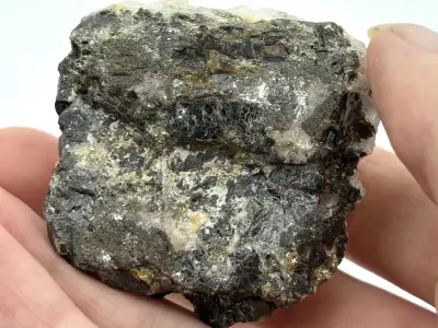 Kalcit, pyrit, křemen